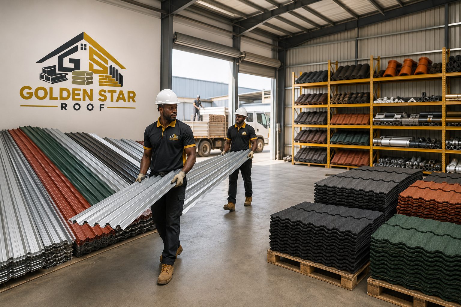 Golden Star Roof building-materials warehouse